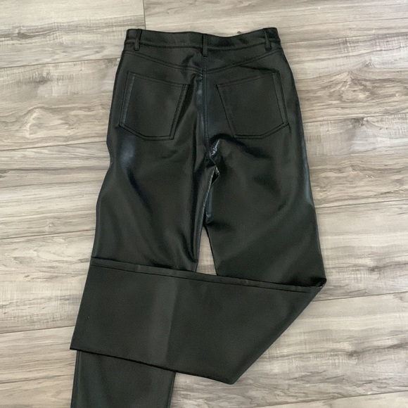 Melina Vegan Leather Pant (Tall) - Picture 2 of 7